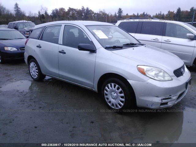2T1KR32E53C088238 - 2003 TOYOTA COROLLA MATRIX XR SILVER photo 1