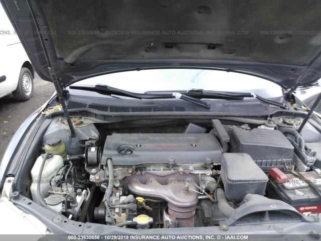 4T1BE46K37U639109 - 2007 TOYOTA CAMRY NEW GENERAT CE/LE/XLE/SE GRAY photo 10