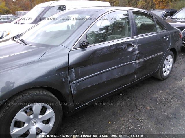 4T1BE46K37U639109 - 2007 TOYOTA CAMRY NEW GENERAT CE/LE/XLE/SE GRAY photo 6