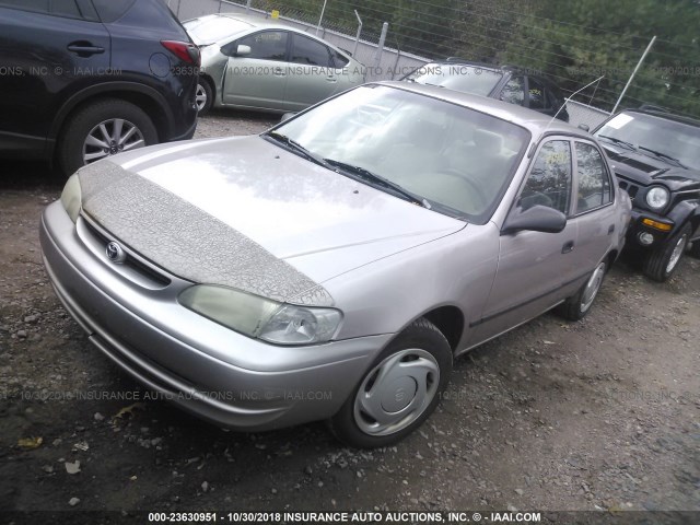 1NXBR12E4YZ343939 - 2000 TOYOTA COROLLA VE/CE/LE 灰色 照片 2