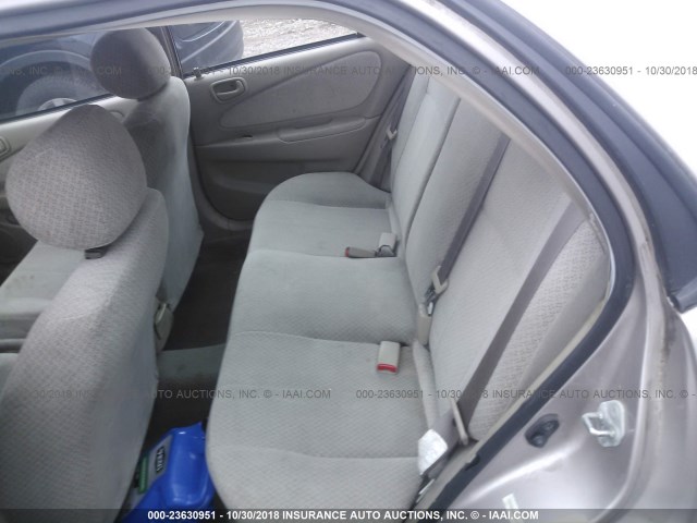 1NXBR12E4YZ343939 - 2000 TOYOTA COROLLA VE/CE/LE 灰色 照片 8