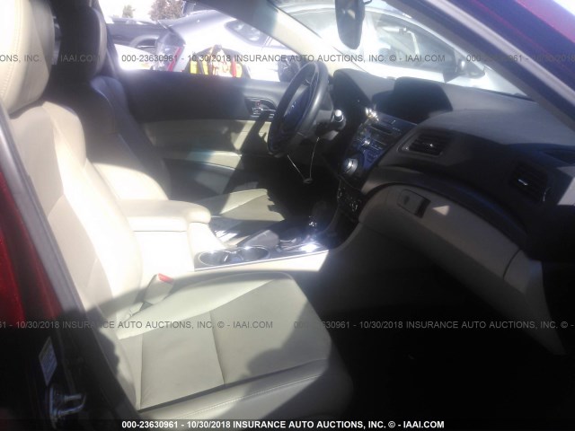 19VDE1F73EE010350 - 2014 ACURA ILX 20 TECH BURGUNDY photo 5