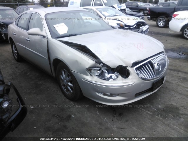 2G4WC582391205278 - 2009 BUICK LACROSSE CX GOLD photo 1