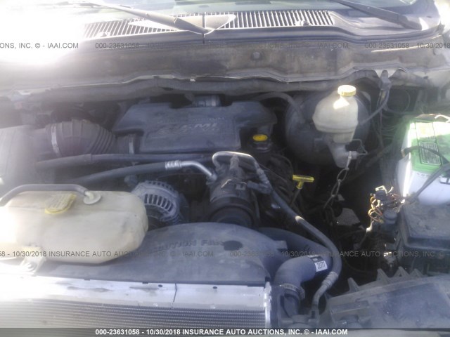 3D7KA26DX4G240658 - 2004 DODGE RAM 2500 ST/SLT 白色 照片 10