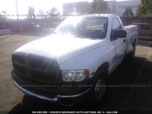 3D7KA26DX4G240658 - 2004 DODGE RAM 2500 ST/SLT 白色 照片 2