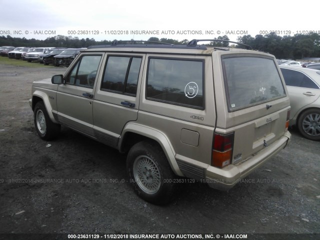 1J4FJ78S6RL171265 - 1994 JEEP CHEROKEE COUNTRY GOLD photo 3