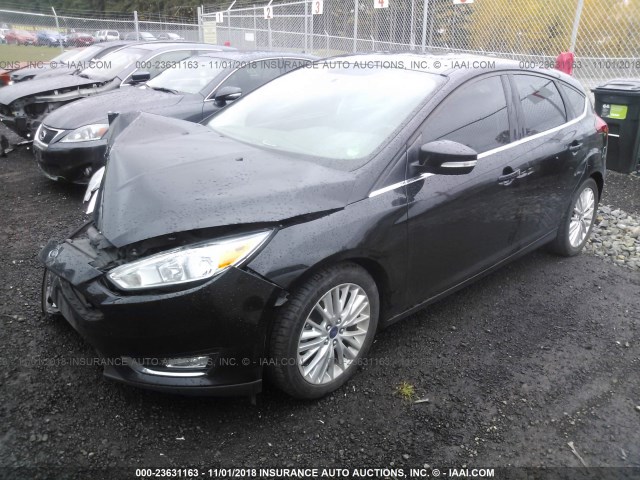 1FADP3N20FL249226 - 2015 FORD FOCUS TITANIUM BLACK photo 2