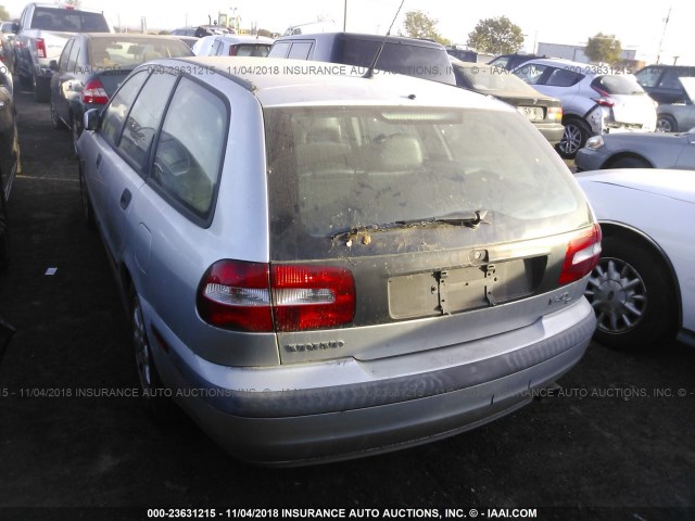 YV1VW29561F645999 - 2001 VOLVO V40 1.9T SILVER photo 3