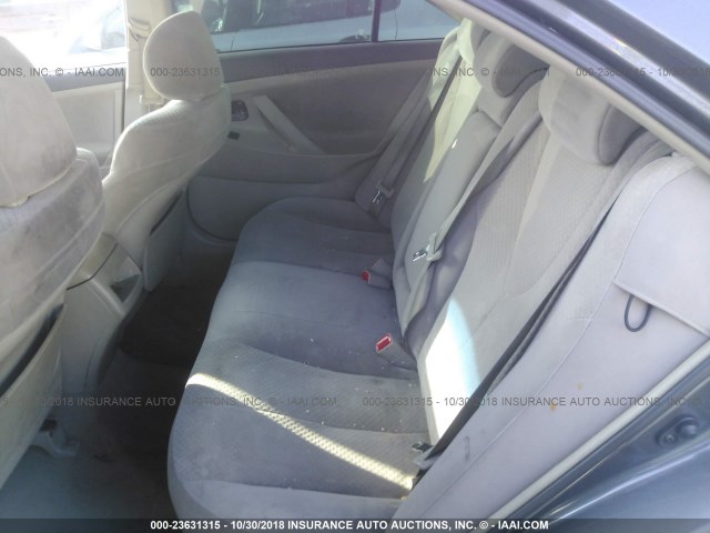 4T1BK46K27U505345 - 2007 TOYOTA CAMRY NEW GENERAT LE/XLE/SE GRAY photo 8