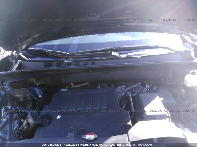 5TDJKRFH3GS226671 - 2016 TOYOTA HIGHLANDER XLE შავი ფოტო 10