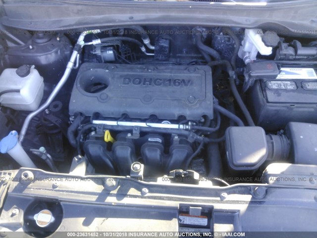 KM8JU3AC4CU318098 - 2012 HYUNDAI TUCSON GLS/LIMITED შავი ფოტო 10