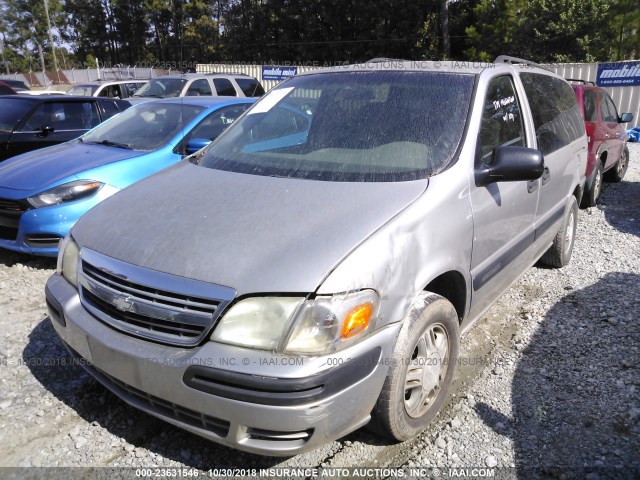 1GNDV23E35D151492 - 2005 CHEVROLET VENTURE LS SILVER photo 2