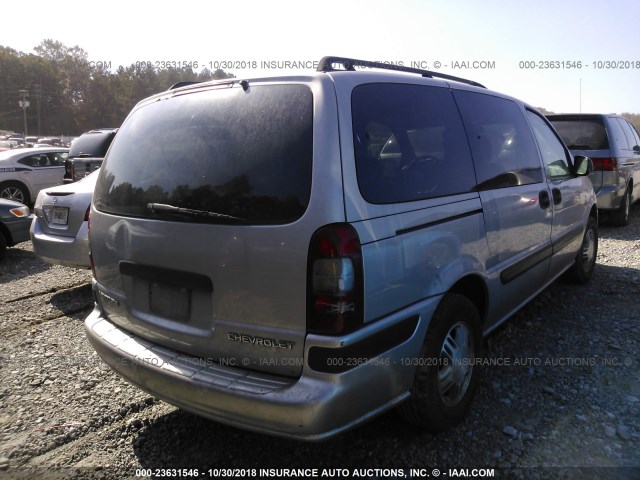 1GNDV23E35D151492 - 2005 CHEVROLET VENTURE LS SILVER photo 4