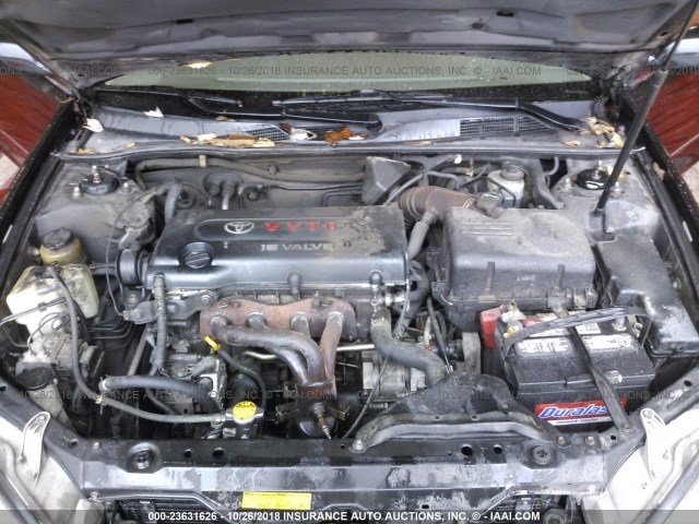 4T1BE32K82U112692 - 2002 TOYOTA CAMRY LE/XLE/SE BLACK photo 10