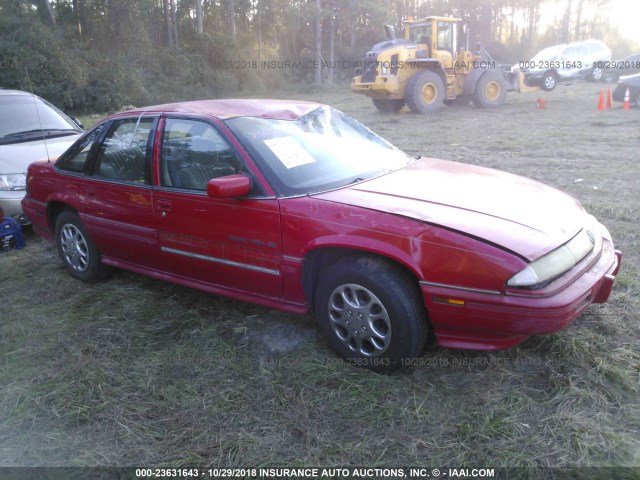 1G2WJ52M2RF232375 - 1994 PONTIAC GRAND PRIX SE RED photo 1