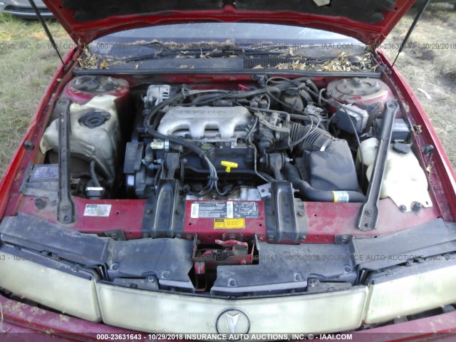 1G2WJ52M2RF232375 - 1994 PONTIAC GRAND PRIX SE 红色 照片 10