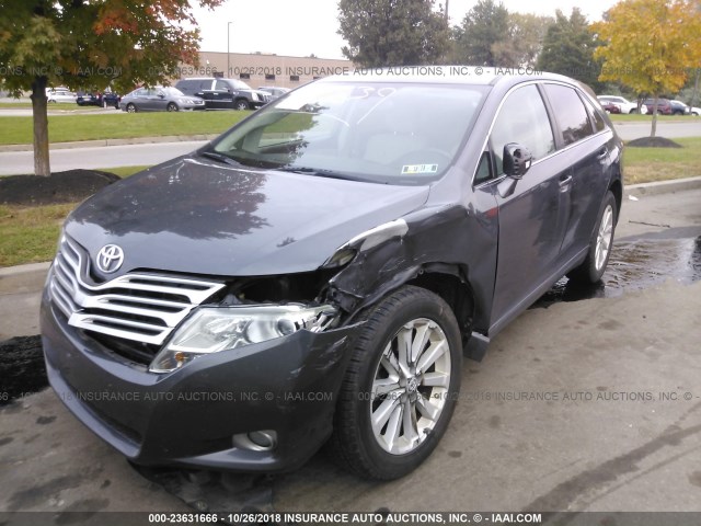 4T3BA3BB5BU026808 - 2011 TOYOTA VENZA GRAY photo 6