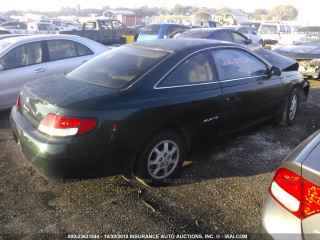 2T1CF22PXXC157150 - 1999 TOYOTA CAMRY SOLARA SE/SLE Yaşıl foto 4