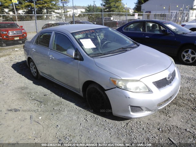 JTDBL40E799091747 - 2009 TOYOTA COROLLA LE/XLE SILVER photo 1