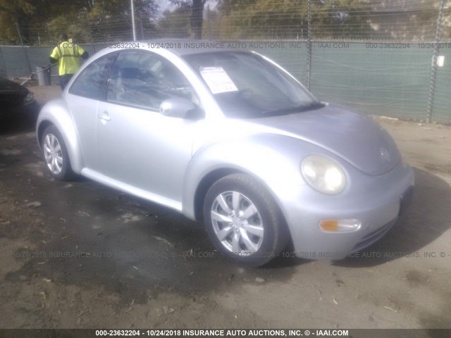 3VWBK21C03M432724 - 2003 VOLKSWAGEN NEW BEETLE GL 银色 照片 1