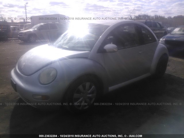 3VWBK21C03M432724 - 2003 VOLKSWAGEN NEW BEETLE GL 银色 照片 2