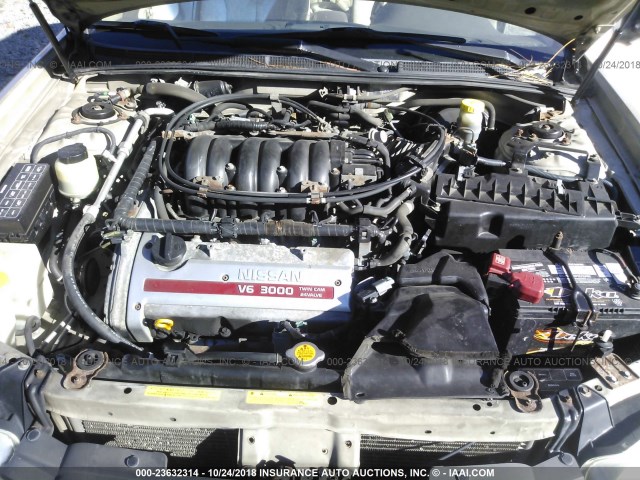 JN1CA31D5YT742436 - 2000 NISSAN MAXIMA GLE/GXE/SE BEIGE photo 10