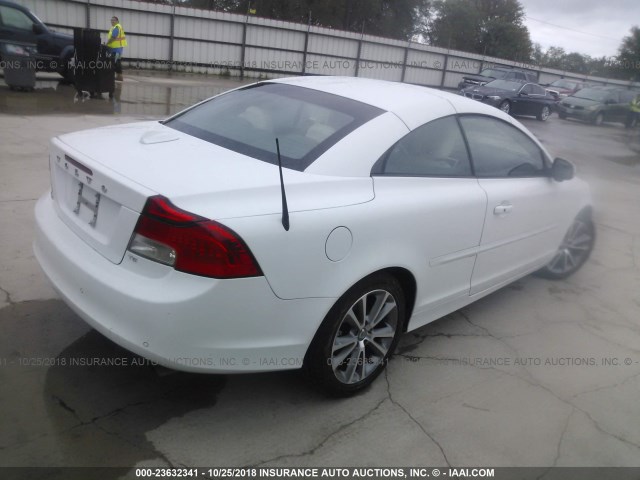 YV1672MC4BJ108568 - 2011 VOLVO C70 T5 WHITE photo 4