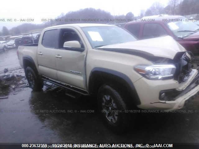 5TFCZ5AN5HX050471 - 2017 TOYOTA TACOMA DBL CAB/SR/TRDSPT/OR/PRO TAN photo 1