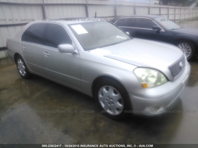 JTHBN30F830101791 - 2003 LEXUS LS SILVER photo 1