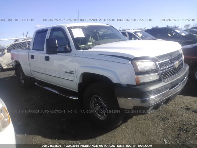 1GCHK23D26F248070 - 2006 CHEVROLET SILVERADO K2500 HEAVY DUTY WHITE photo 1