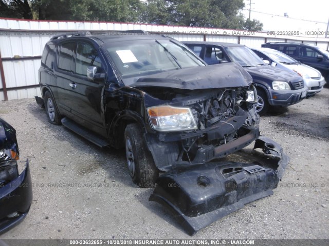 5N1AA0ND9BN616018 - 2011 NISSAN ARMADA SV/SL/PLATINUM BLACK photo 1