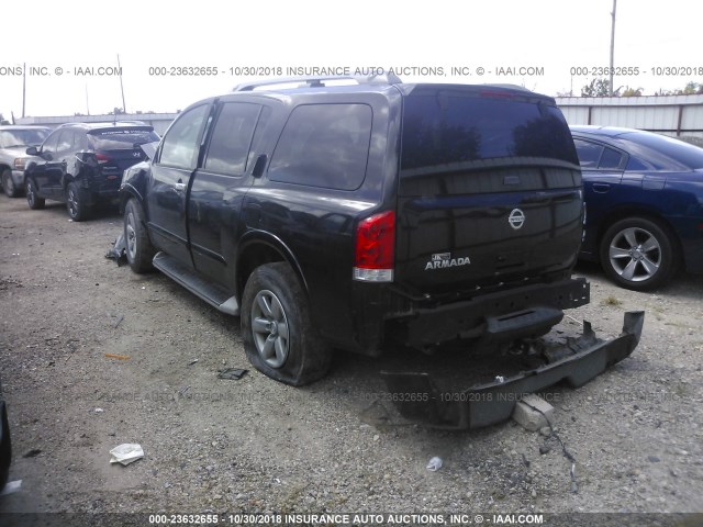 5N1AA0ND9BN616018 - 2011 NISSAN ARMADA SV/SL/PLATINUM BLACK photo 3