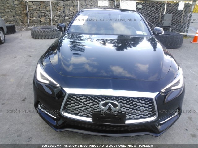 JN1EV7EL2JM391121 - 2018 INFINITI Q60 LUXE 300/SPORT 300 BLACK photo 6