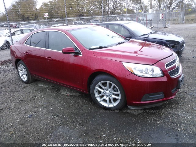 1G11D5RR6DF104737 - 2013 CHEVROLET MALIBU 1LT RED photo 1