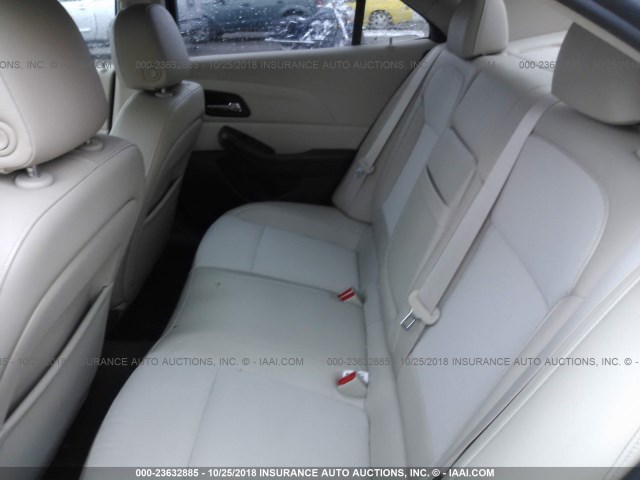 1G11D5RR6DF104737 - 2013 CHEVROLET MALIBU 1LT RED photo 8