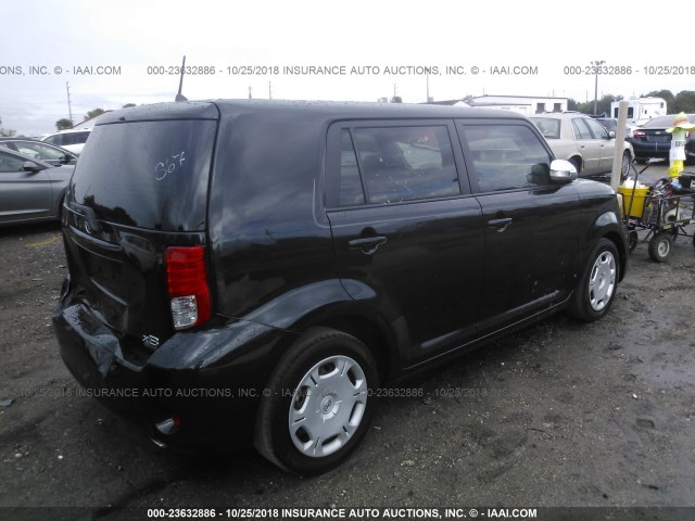 JTLZE4FE2B1121407 - 2011 TOYOTA SCION XB შავი ფოტო 4