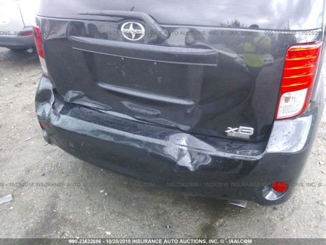 JTLZE4FE2B1121407 - 2011 TOYOTA SCION XB შავი ფოტო 6