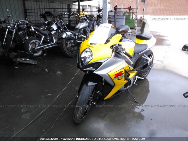 JS1GT77A272109081 - 2007 SUZUKI GSX-R1000 YELLOW photo 2