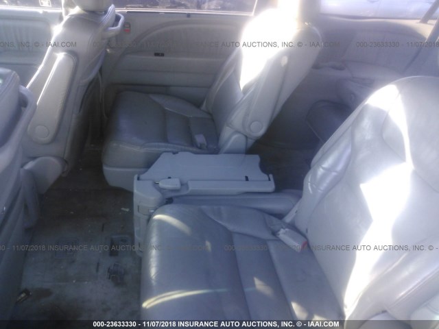 5FNRL38755B069843 - 2005 HONDA ODYSSEY EXL GRAY photo 8