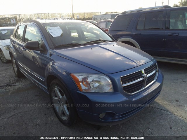 1B3HE78K57D283180 - 2007 DODGE CALIBER R/T BLUE photo 1