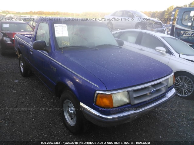 1FTCR10U9TUA94694 - 1996 FORD RANGER PURPLE photo 1