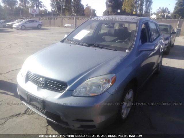 2T1KY38E74C171715 - 2004 TOYOTA COROLLA MATRIX XRS GRAY photo 2