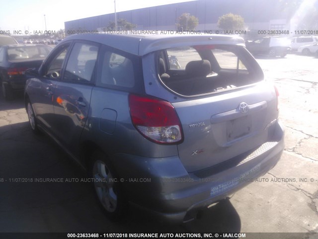 2T1KY38E74C171715 - 2004 TOYOTA COROLLA MATRIX XRS GRAY photo 3