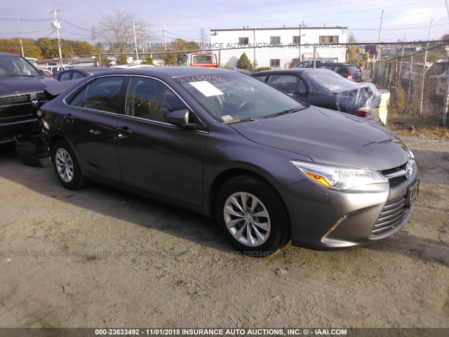 4T4BF1FK2FR491874 - 2015 TOYOTA CAMRY LE/XLE/SE/XSE GRAY photo 1