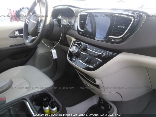 2C4RC1BG1JR263023 - 2018 CHRYSLER PACIFICA TOURING L Սև լուսանկար 5