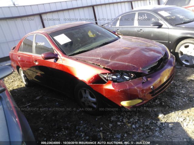 JTDBE32K440255119 - 2004 TOYOTA CAMRY LE/XLE RED photo 1