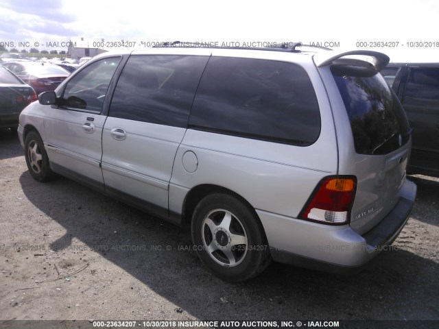 2FMZA57471BC12254 - 2001 FORD WINDSTAR SE SPORT GRAY photo 3