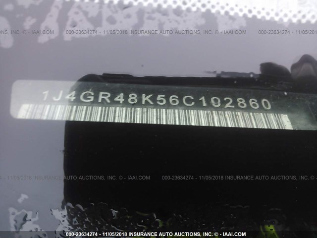 1J4GR48K56C192860 - 2006 JEEP GRAND CHEROKEE LAREDO/COLUMBIA/FREEDOM 蓝色 照片 9