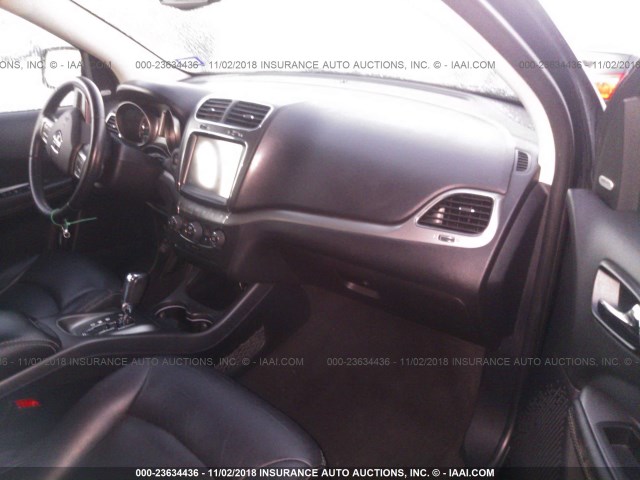 3C4PDCGG8ET261622 - 2014 DODGE JOURNEY CROSSROAD BLACK photo 5