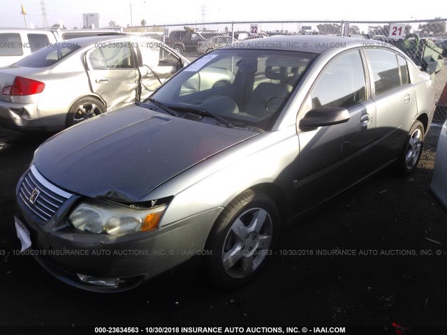 1G8AL58B06Z157024 - 2006 SATURN ION LEVEL 3 SILVER photo 2